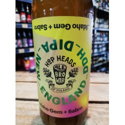 AleBrowar New England DDH DIPA Idaho Gem + Sabro
